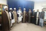 بازدید سردار خان وزیرامور دینی پاکستان از حرم حضرت معصومه و دیدار با آیت الله اعرافی  