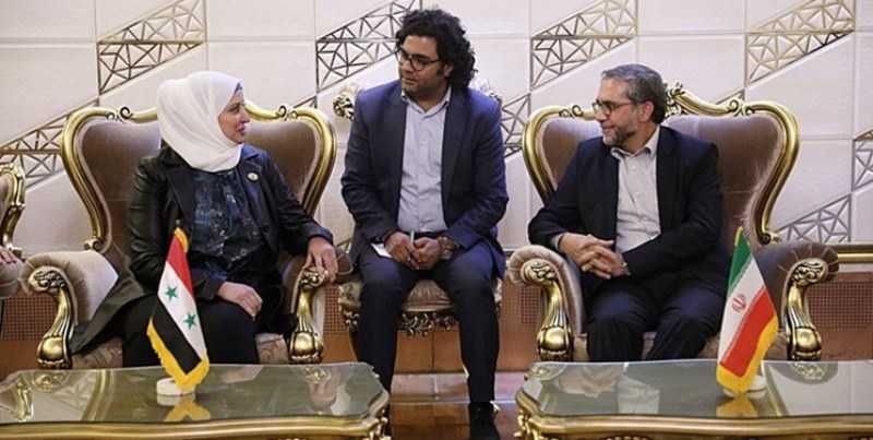 وفد مجموعة الصداقة البرلمانية السورية مع ايران يزور طهران