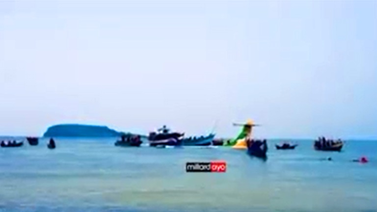 تحطم طائرة ركاب محلية سقطت في بحيرة فيكتوريا في تنزانيا