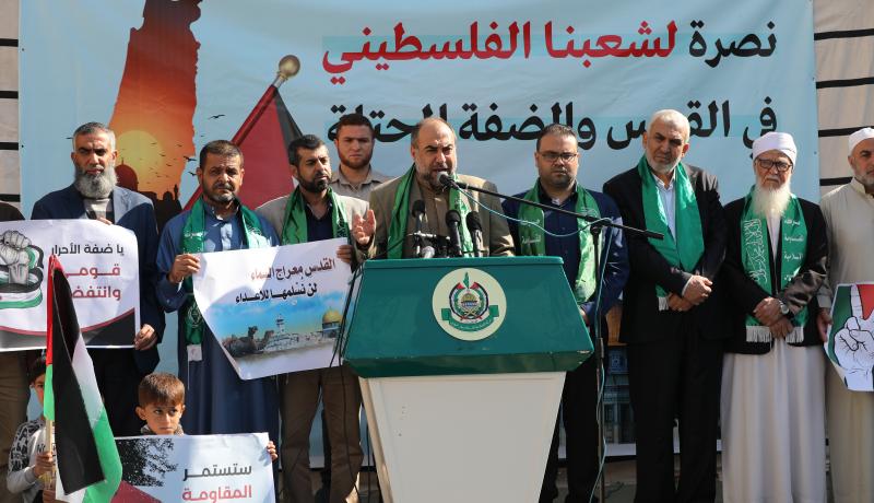 حماس : القدس خط أحمر والأقصى صاعق التفجير في فلسطين والمنطقة