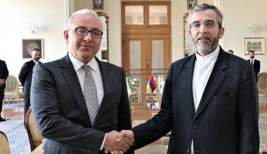 تاكيد ايراني ارميني على إرساء السلام والاستقرار في منطقة جنوب القوقاز