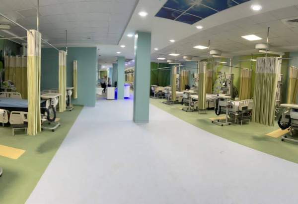 ساخت مگا آی‌سی‌یو 40 تخت‌خوابی برکت بیمارستان گلستان 