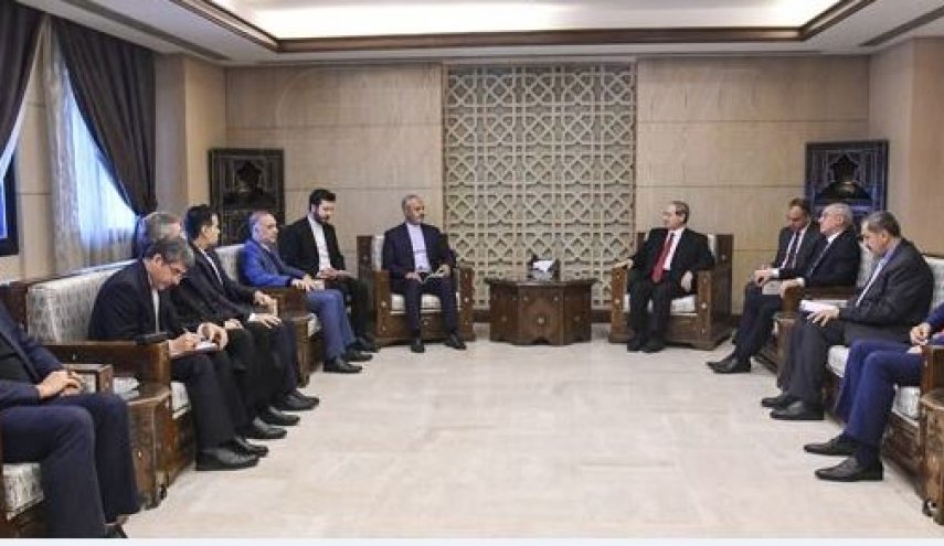 المقداد يستقبل مساعد وزير الخارجية الايراني للشؤون القنصلية
