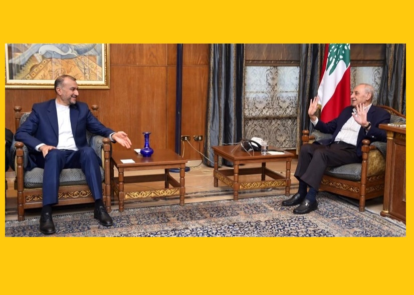 رئيس مجلس النواب اللبناني: ايران لم تتوان ابدا عن تقديم الدعم للبنان