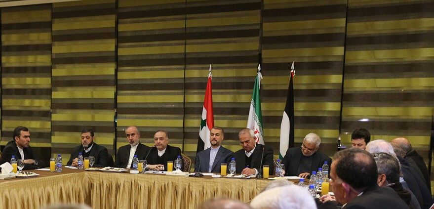 وزير الخارجية الايراني من دمشق : التطبيع العربي مع كيان الاحتلال لا يساوي دينارا