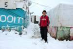 Displaced Syrians in refugee camps suffering harsh winter cold