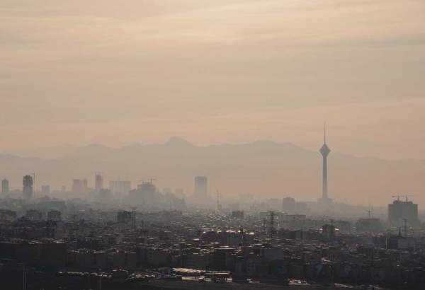 آلودگی هوا در تهران افزایش می‌یابد