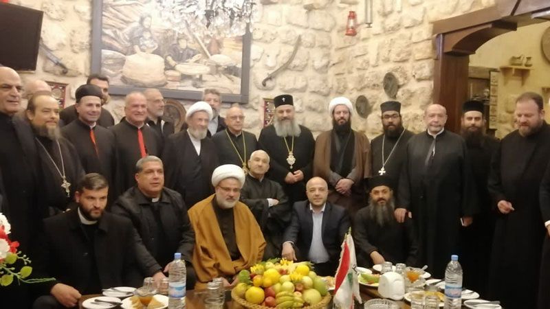 حزب الله لبنان يرعى لقاء إسلاميا مسيحيا بالبقاع