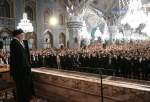 Ayat. Khamenei delivers speech at holy shrine of Imam Reza (photo)  