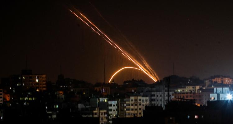 9 صواريخ من قطاع غزة تتجه صوب مستوطنات الغلاف