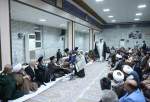 اية الله رئيسي يلتقي مع علماء الدين ورؤساء وشيوخ العشائر في محافظة خوزستان  