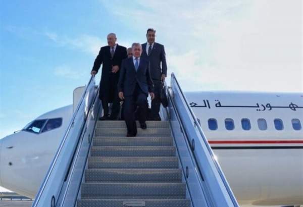 عراقی صدر تہران پہنچ گئے