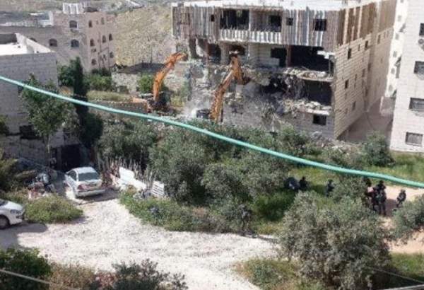 Israeli forces demolish building, issue stop-work orders for other construction projects