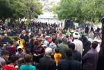 استقبال گسترده مردم اهل سنت کردستان از بیرق مطهر امام رضا (علیه السلام)  