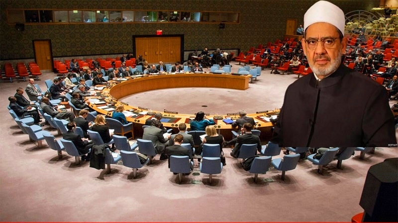 شيخ الأزهر يطالب مجلس الأمن الاعتراف بالدولة الفلسطينية وحماية الأقصى من الانتهاكات اليومية