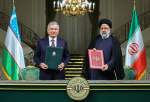 ايران واوزبكستان توقعان على 11 وثيقة للتعاون الثنائي
