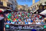 مسيرة في عمان دعمًا للمقاومة الفلسطينية وانتصارا لجنين
