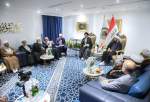 لقاء يجمع رئيس بعثة الحج الايرانية بحضور الدكتور شهرياري مع رئيس المجلس الأعلى للحج العراقي  