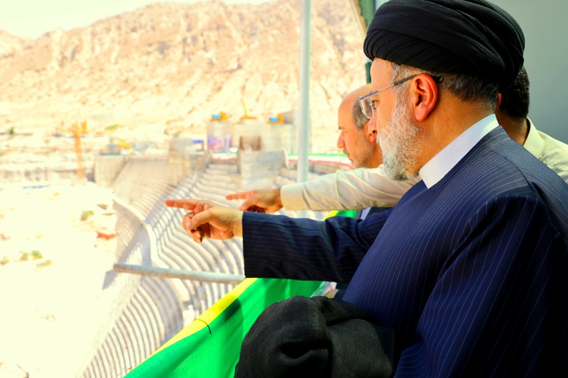 رئيس الجمهورية يفتتح سد جم شير و أهم محطة كهرومائية في ايران