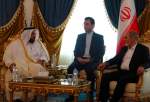 أمين المجلس الأعلى للأمن القومي الإيراني يستلم رسالة من رئيس وزراء قطر