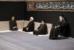 اقامة الليلة الثالثة من مراسم العزاء الحسيني بحضور  الامام الخامنئي
