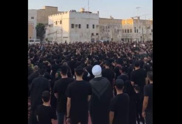 مراسم عزاداری روز عاشورا در قطیف عربستان  