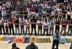 اقامه نماز جمعه در مسجد الاقصی با حضور هزاران فلسطینی