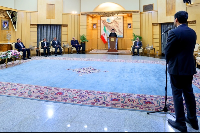 رئيسي : ايران وضعت على جدول اعمالها بناء العلاقات مع الدول المستقلة