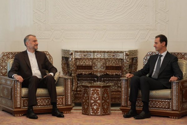 دیدار امیرعبداللهیان با رئیس جمهور سوریه/ انتقال پیام مهم به بشار اسد