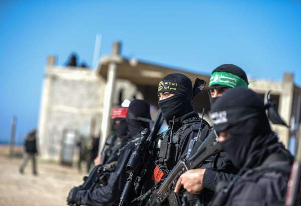 Military wings of Palestinian groups in the Gaza Strip take part in a joint military exercise, on December 29, 2020 in Gaza City, Gaza [Ali Jadallah – Anadolu Agency]