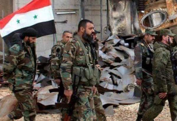 شامی فوج کا حلب اور ادلب کے مضافات میں امریکی یافتہ دہشت گردوں کے خلاف آپریشن