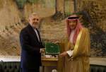الخارجية السعودية : الملك وولي العهد السعودي يتلقيان رسالتين من الرئيس الايراني