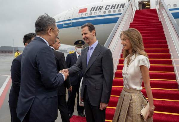 شام کے صدر بشار اسد چین کے صدر شی جن پینگ کی دعوت پر چین پہنچ گئے