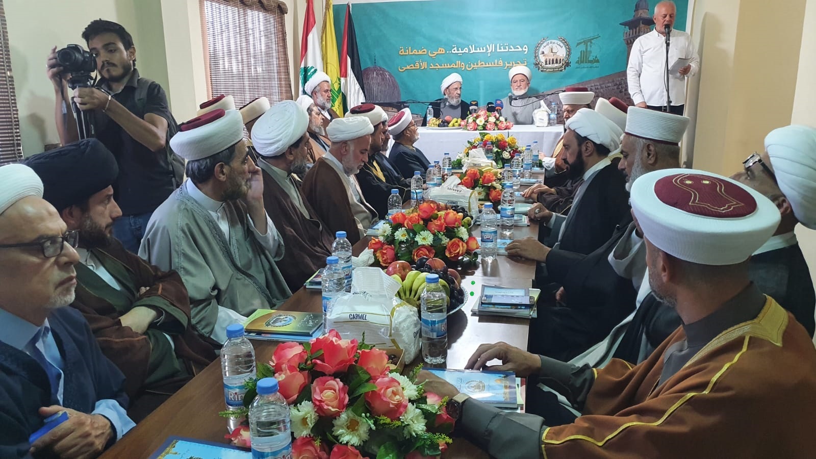مجلس علماء فلسطين يقيم اللقاء العلمائي الوحدوي بمناسبة أسبوع الوحدة في صيدا  
