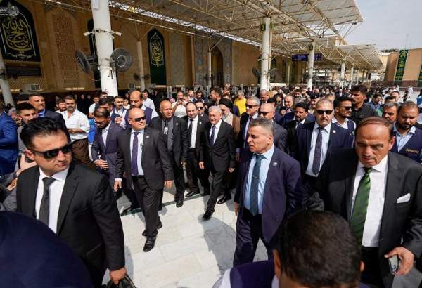 بازدید رئیس جمهور عراق از پروژه‌های توسعه حرم امام علی (ع)