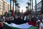 تجمع مراکشی‌ها در حمایت از فلسطین