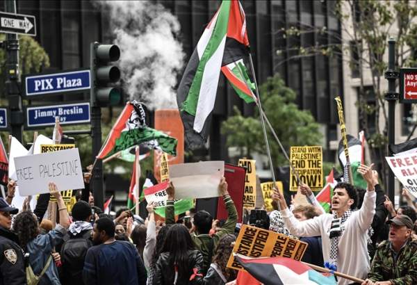 برگزاری تجمع‌های حامیان فلسطین در نیویورک و استکهلم