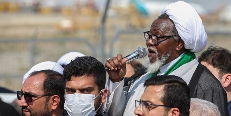 زعيم الحركة الاسلامية في نيجيريا :  أنا سعيد جداً برؤية مثل هذا الحشد الداعم للمقاومة