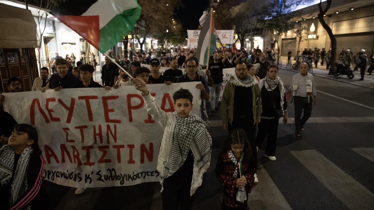 برپایی تظاهرات در کشورهای مختلف جهان در حمایت از فلسطین