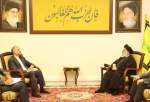 Iran FM, Hassan Nasrallah confer on developments in Palestine, Gaza Strip