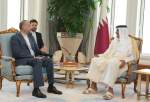 أمیر عبداللهیان یجري مباحثات في الدوحة مع أمير قطر