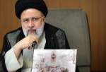 Iran’s President Raeisi says Flames of US-Israeli bombs to soon devour Zionists
