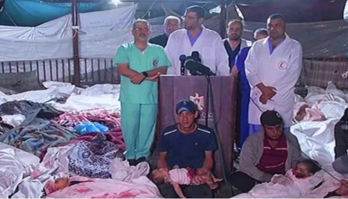 صحة غزة: الاحتلال بعث برسالة طمأنة ثم قصف المستشفى