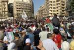 عشرات آلاف المصريين يتظاهرون دعماً لفلسطين في القاهرة