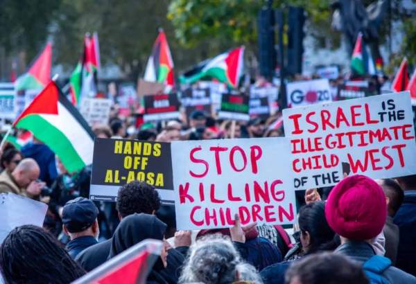 Another massive pro-Palestine rally in London slams Israeli bombing of Gaza