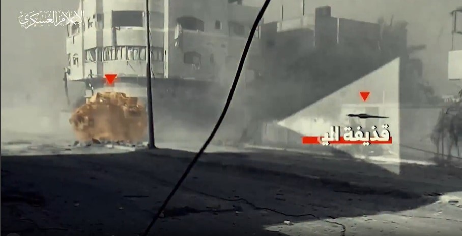 Regardez comment les combattants du Hamas font exploser les chars israéliens  