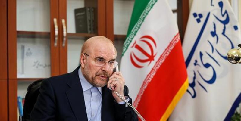 رئيس برلمان إيران يناقش مع نظيره الجزائري آخر تطورات غزة