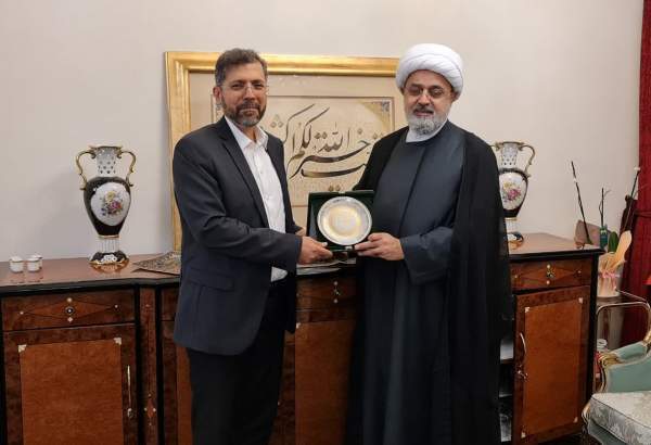 Huj. Shahriari visits Iran’s ambassador to Croatia