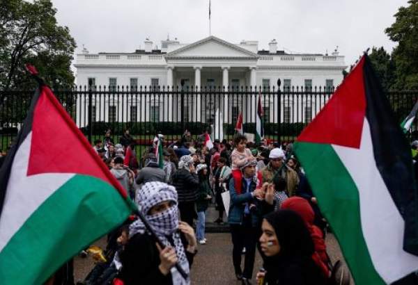 US pro-Palestine rallies call for ceasefire in Gaza  <img src="/images/video_icon.png" width="13" height="13" border="0" align="top">
