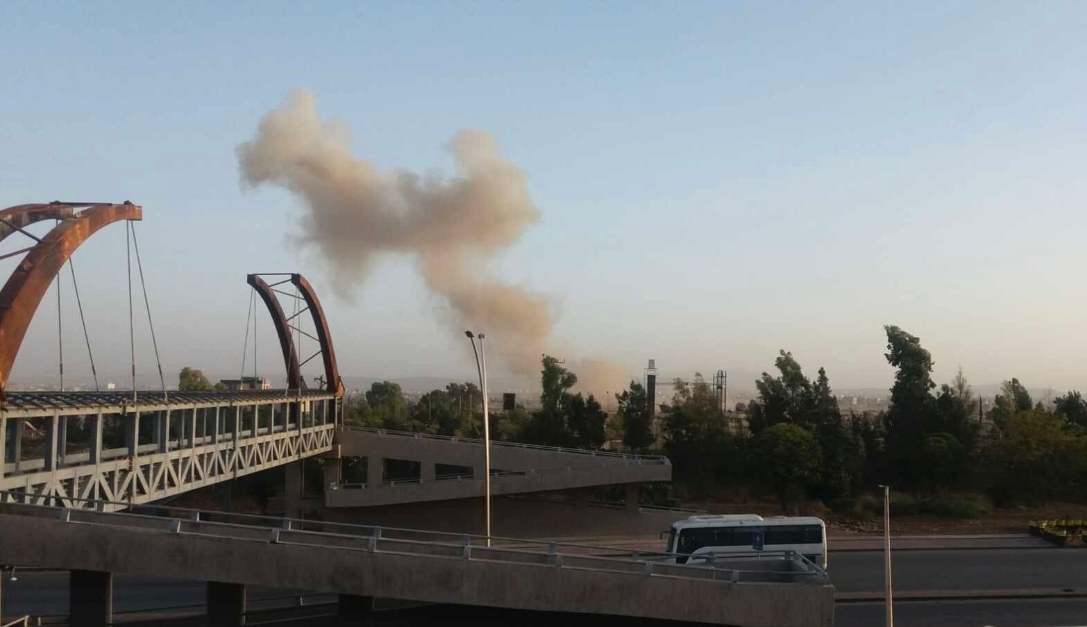 سوريا: عدوان صاروخي إسرائيلي استهدف مطار دمشق من اتجاه الجولان المحتل